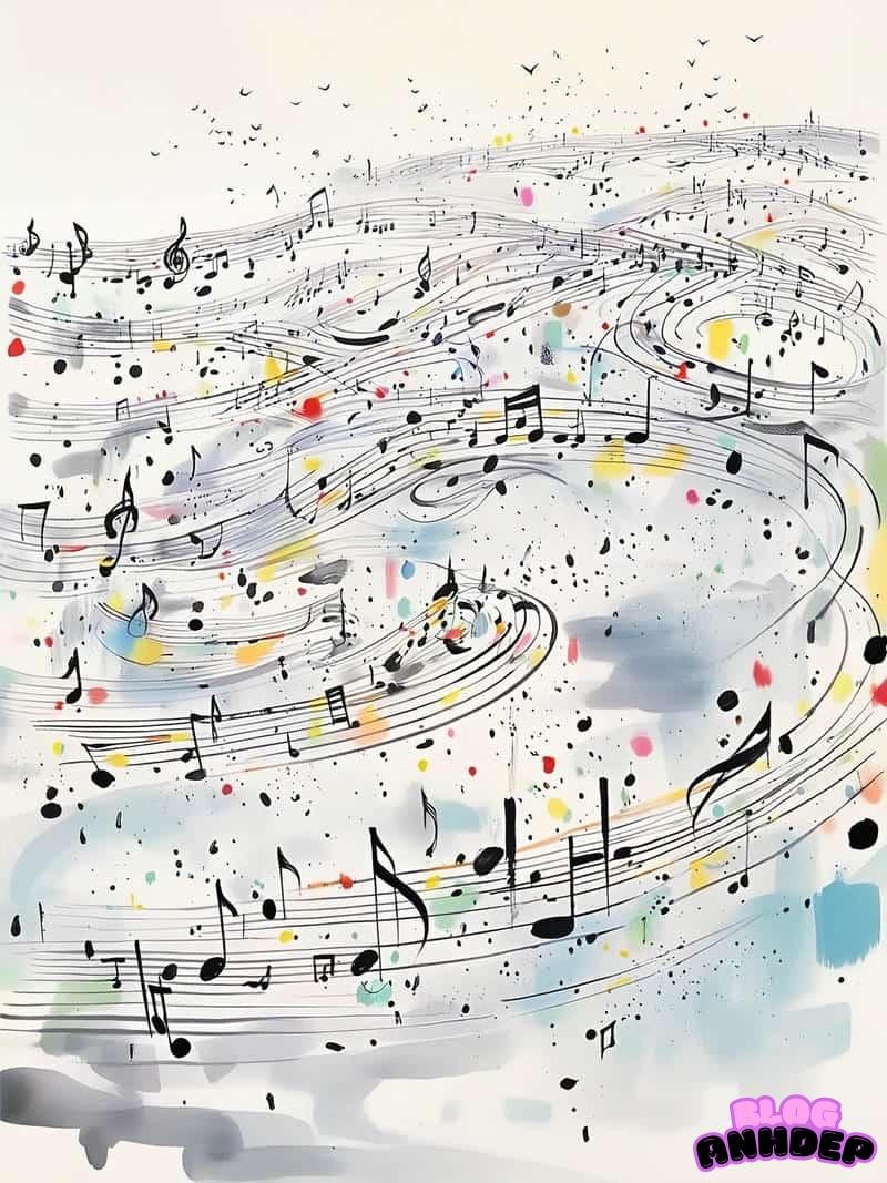 Loạt ảnh hình nền âm nhạc tiết tấu