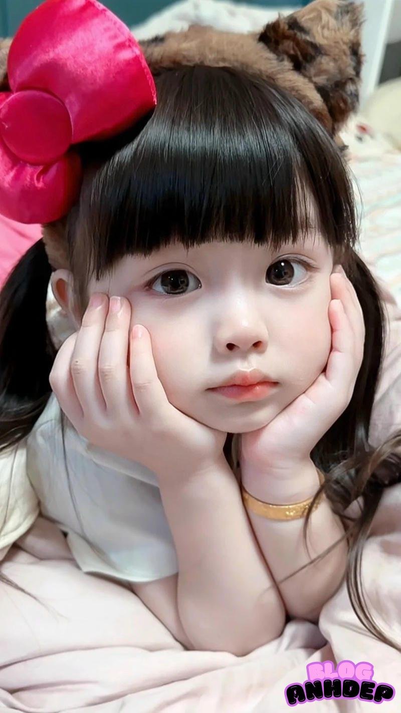 Loạt ảnh hình nền bé gái dễ thương chọn lọc