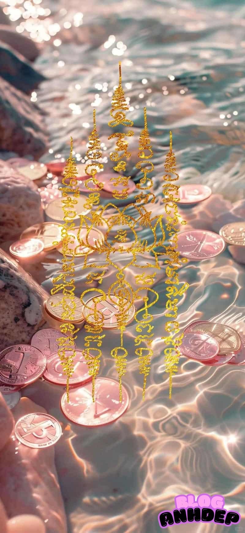 Loạt biểu tượng hình nền bùa may mắn