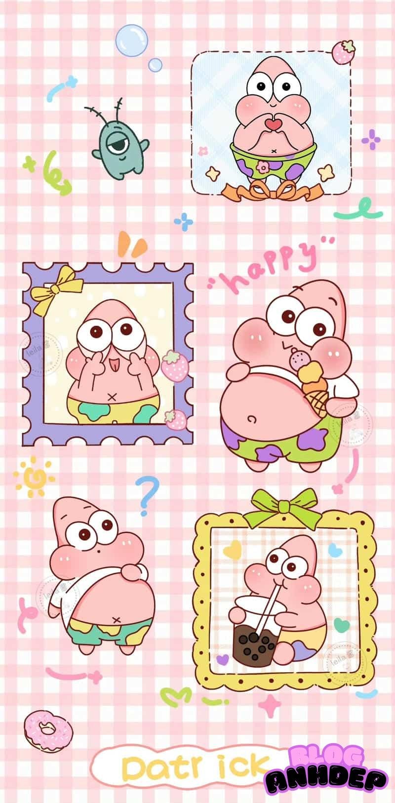 Loạt hình hình nền dễ thương độc quyền