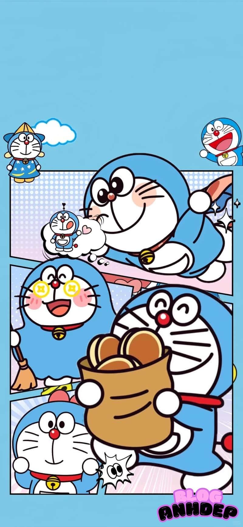 Loạt hình hình nền doraemon độc quyền