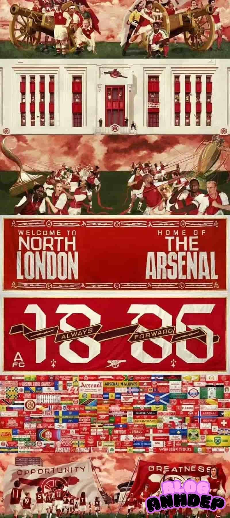 Loạt hình nền arsenal phiên bản đẹp