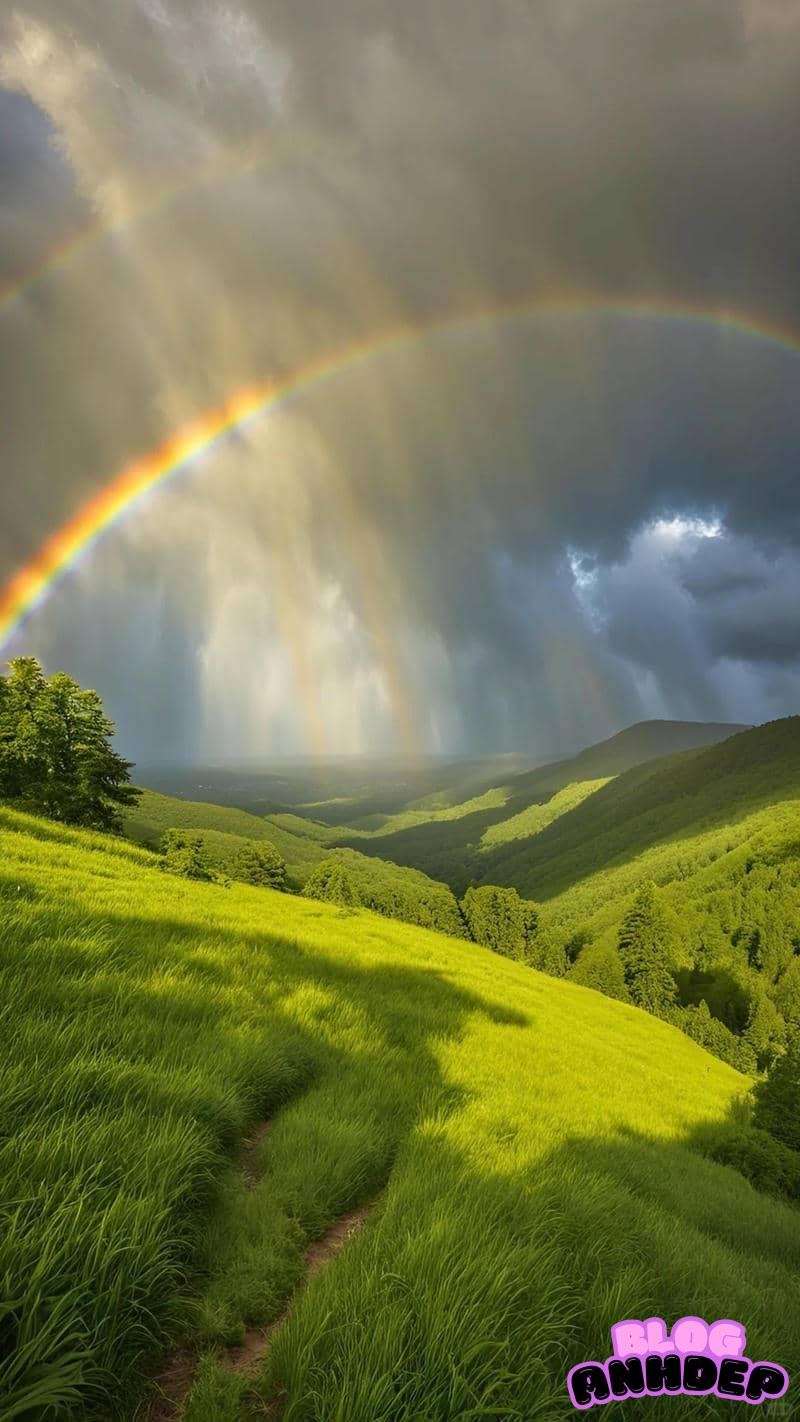 Loạt hình nền cầu vòng chất lượng nhất