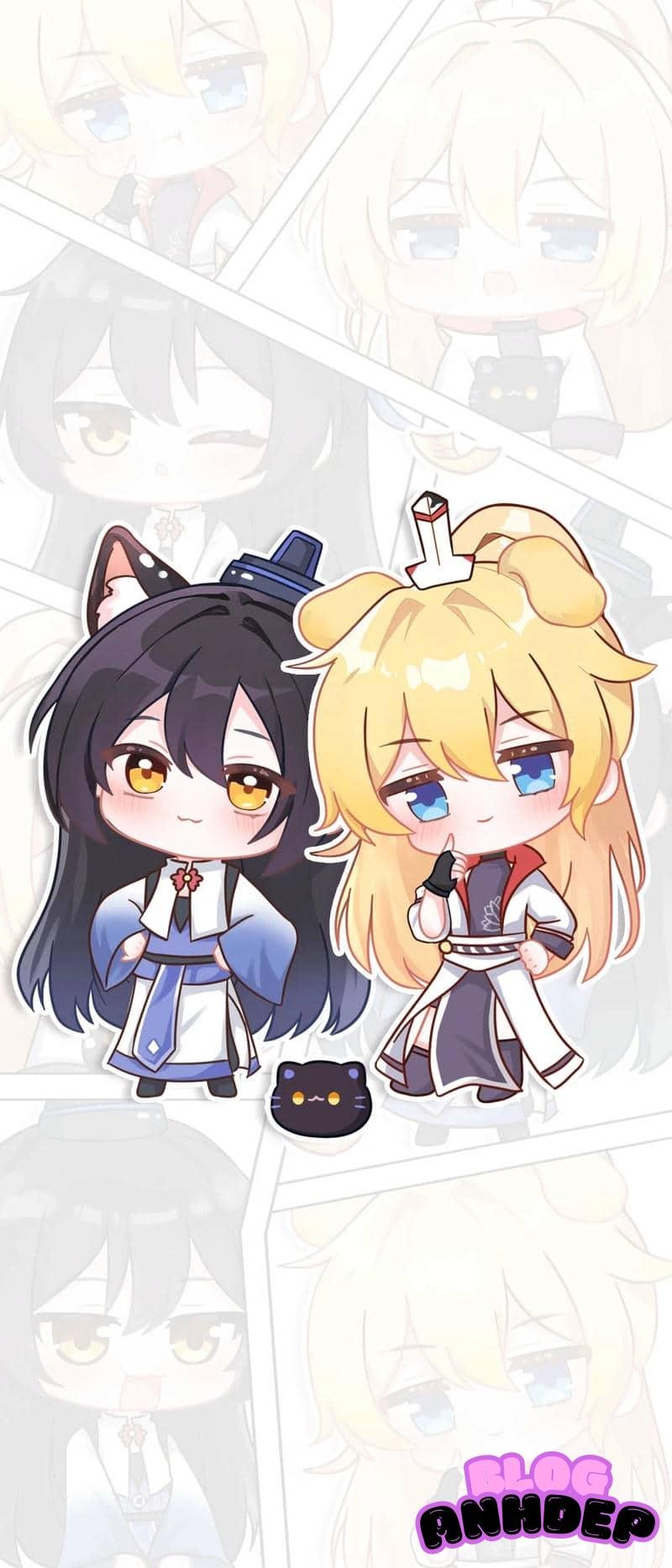 Loạt hình nền chibi chất lượng nhất