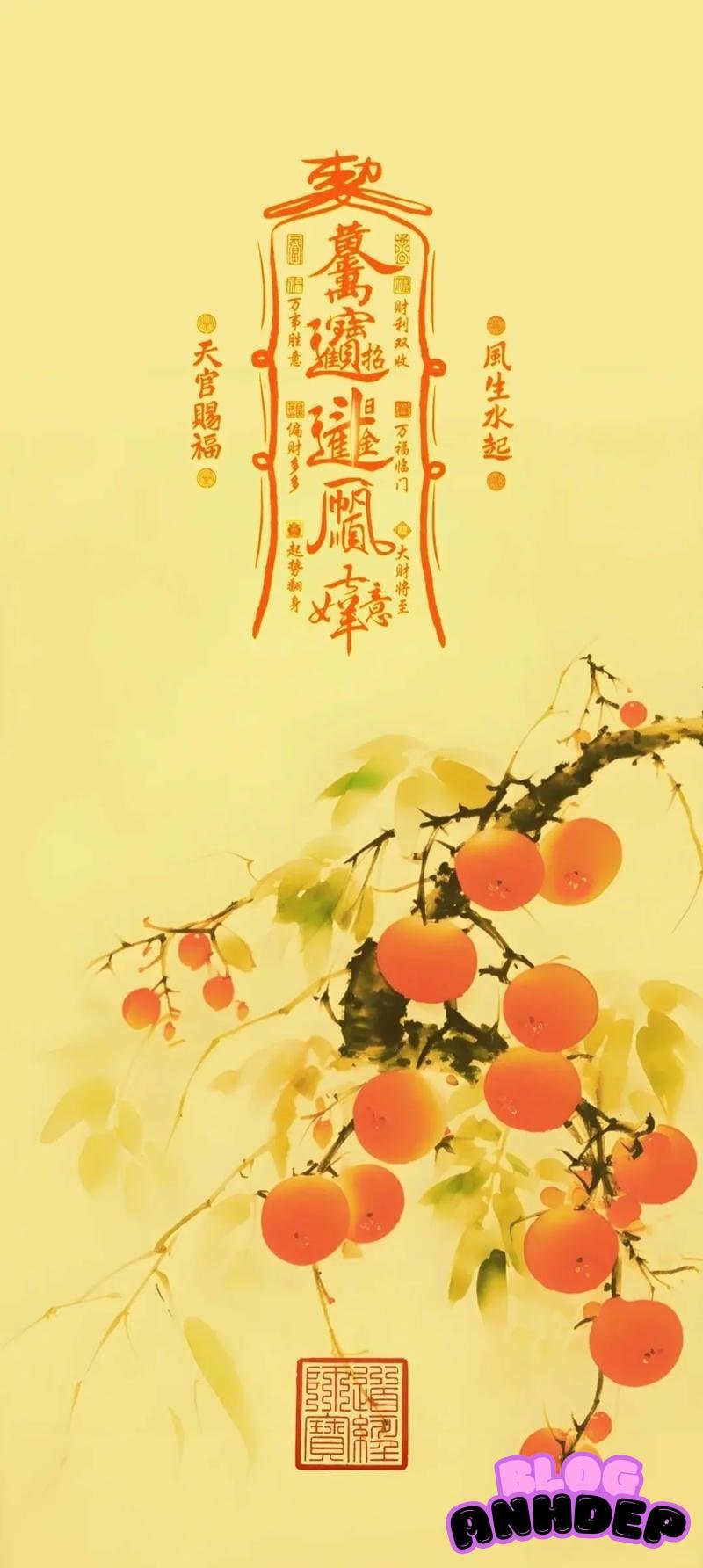 Loạt thịnh hành hình nền bùa may mắn