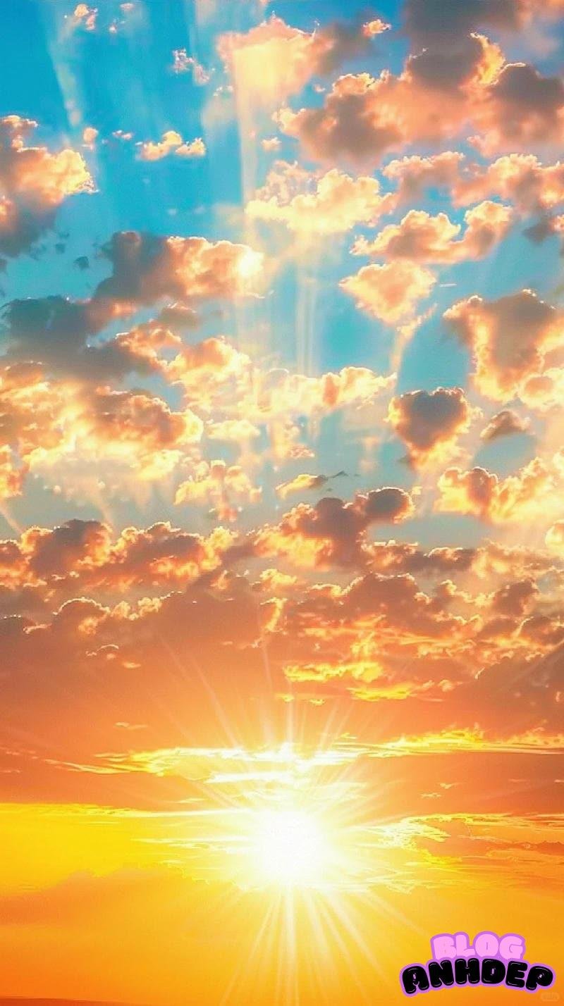 Ngắm ảnh hình nền bình minh êm dịu