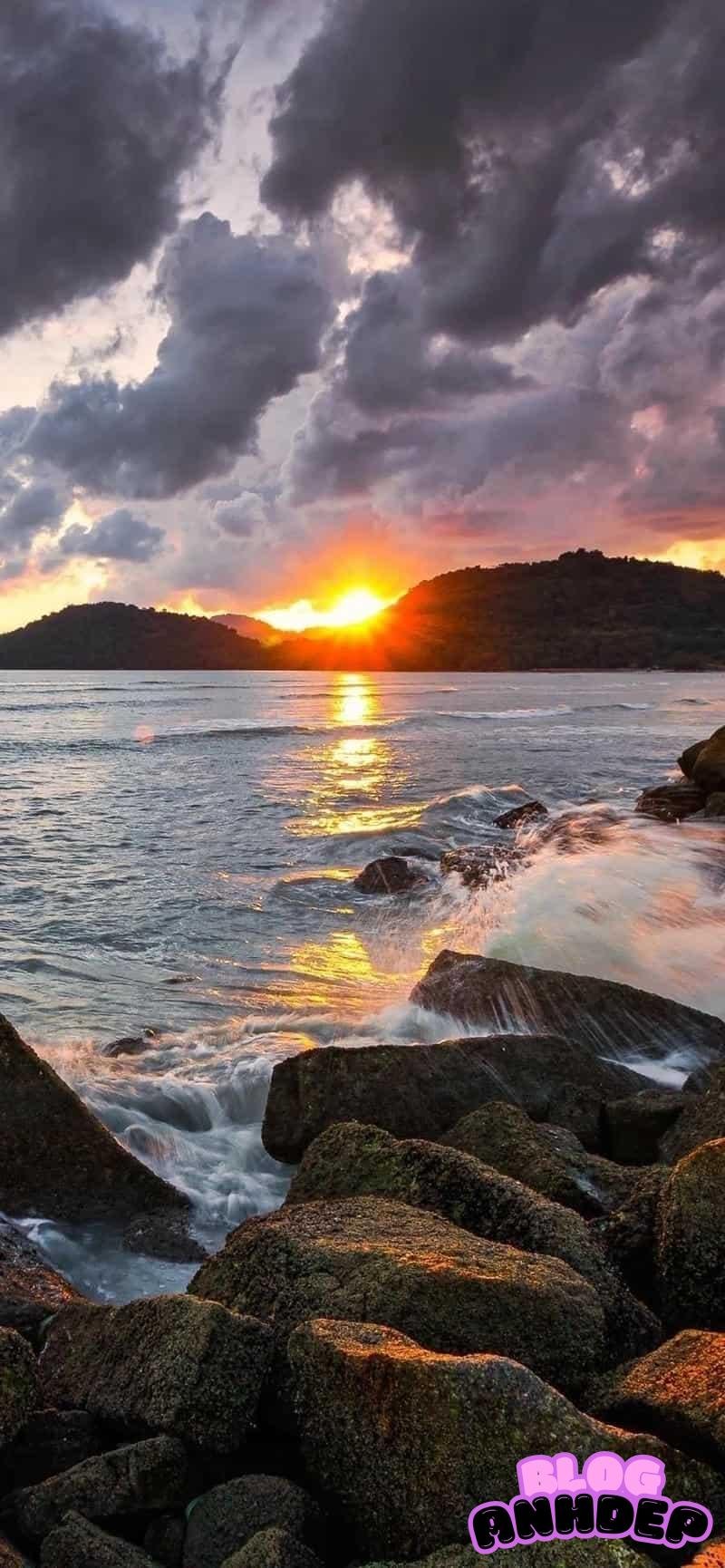 Ngắm ảnh hình nền bình minh mới