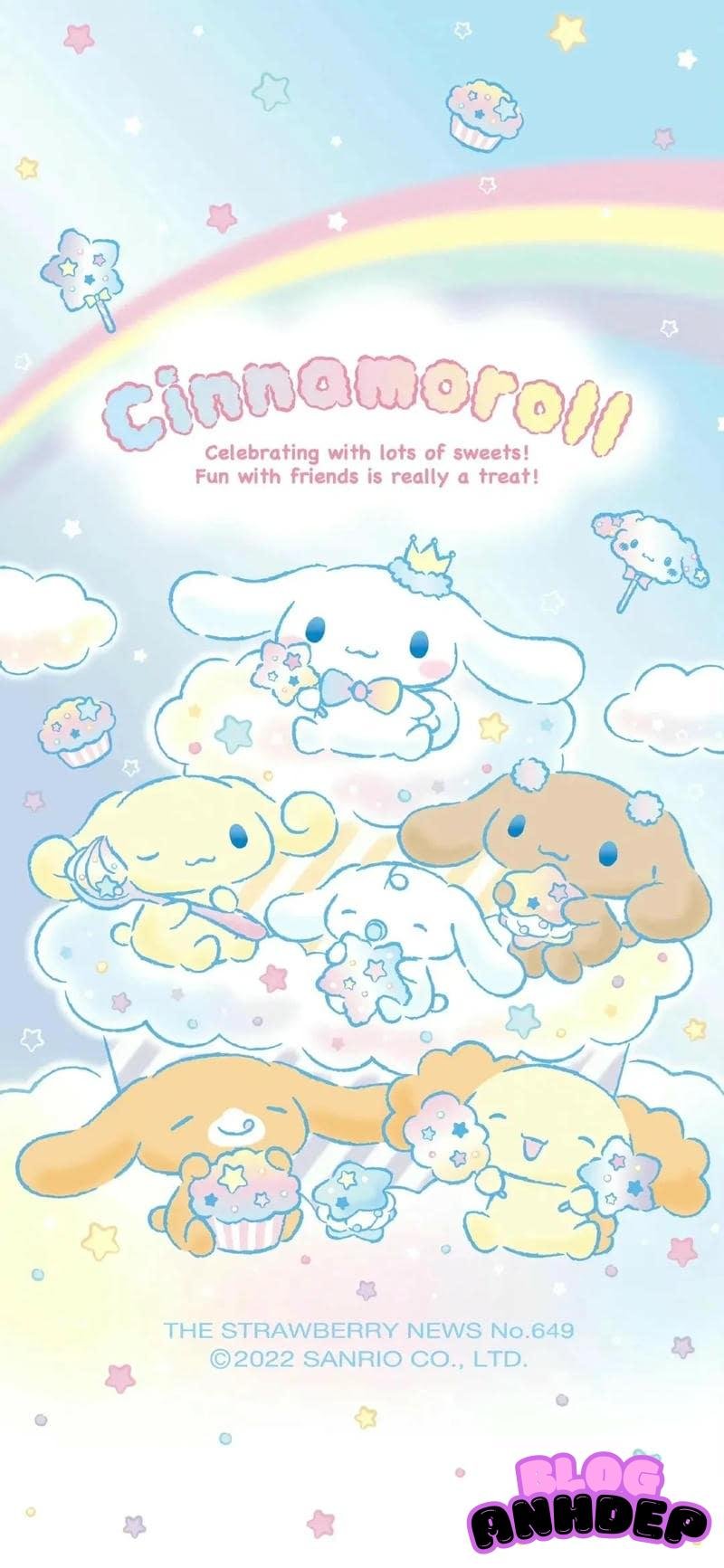 Ngắm bộ hình nền cinnamoroll chất lượng cao