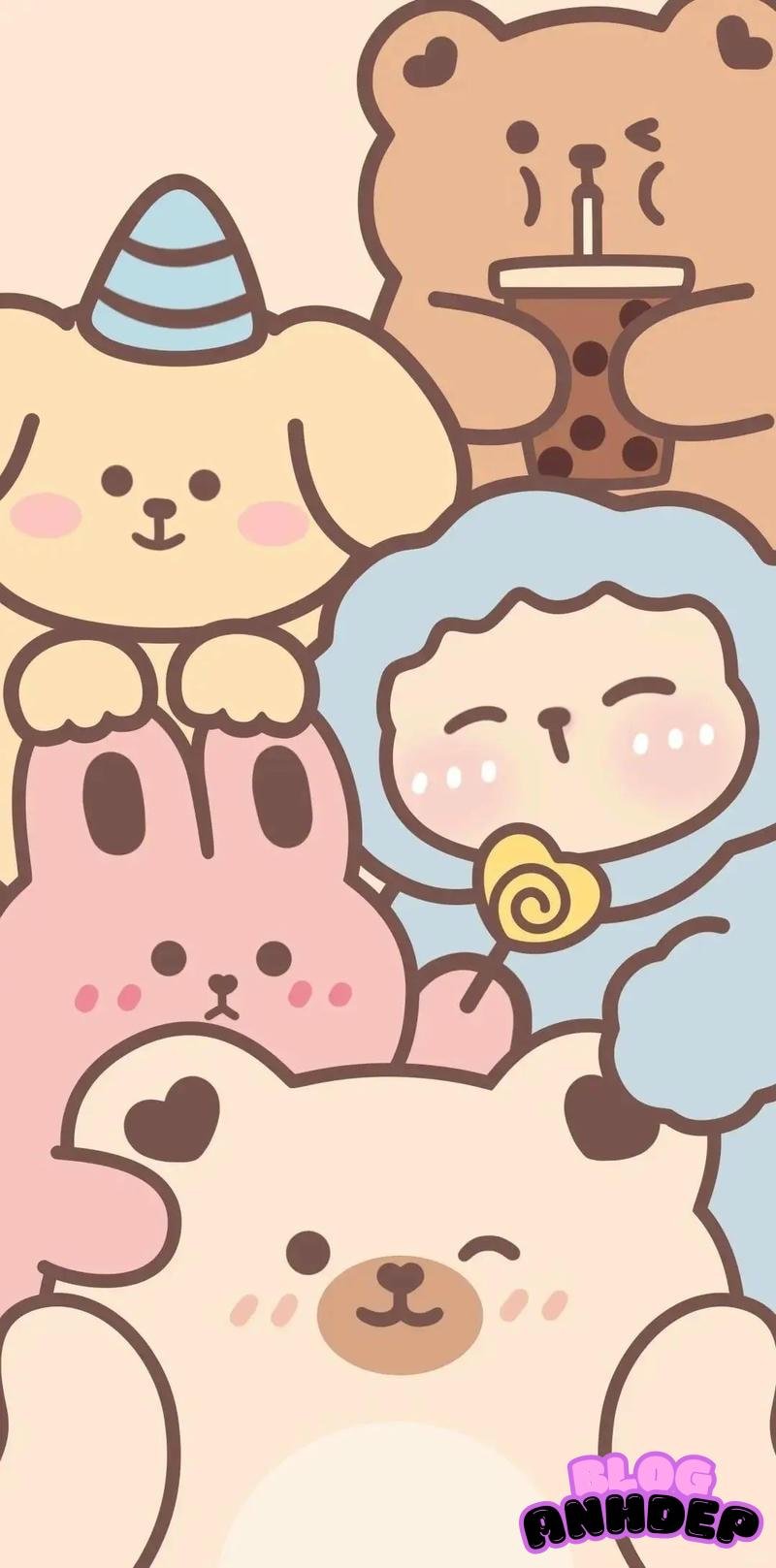 Ngắm bộ hình nền dễ thương chất lượng cao