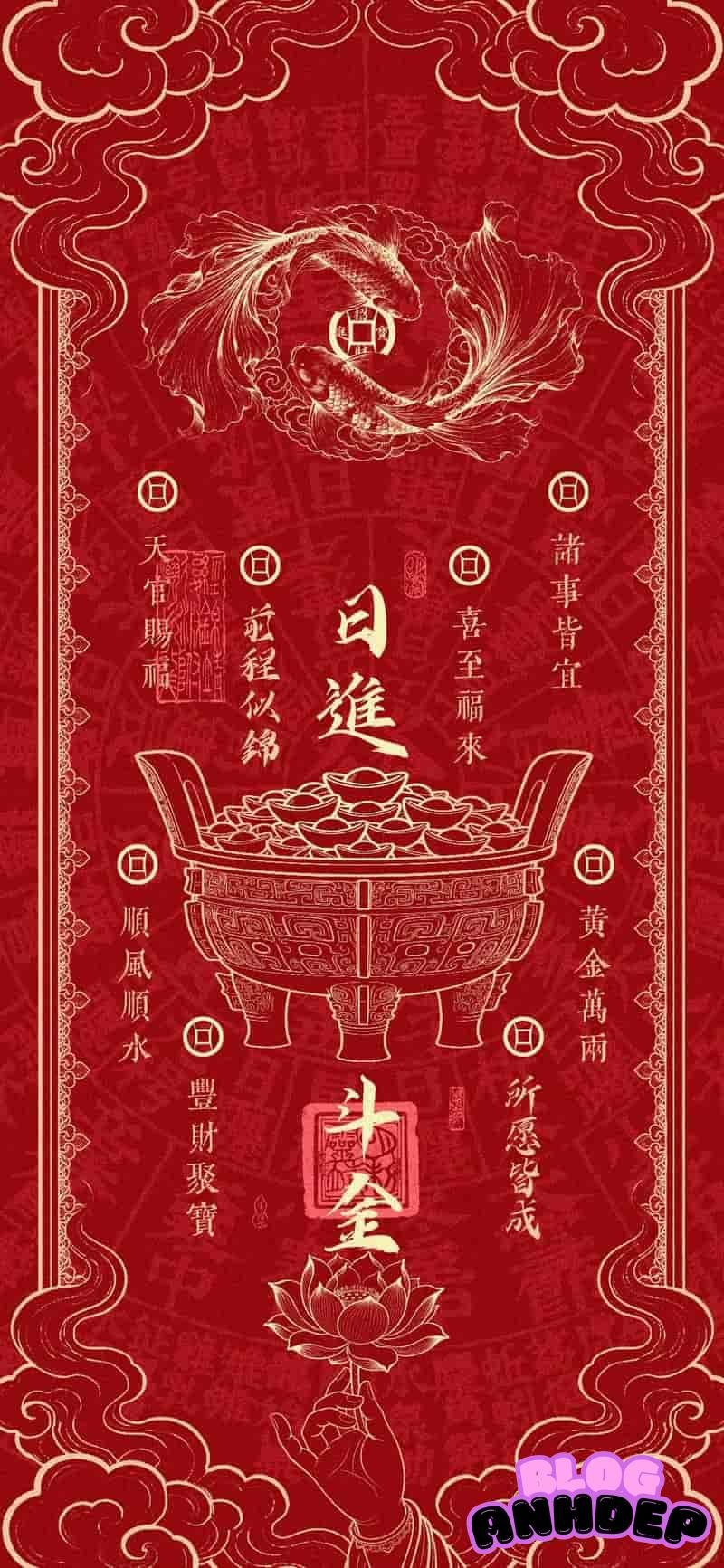 Ngắm chọn hình nền bùa may mắn