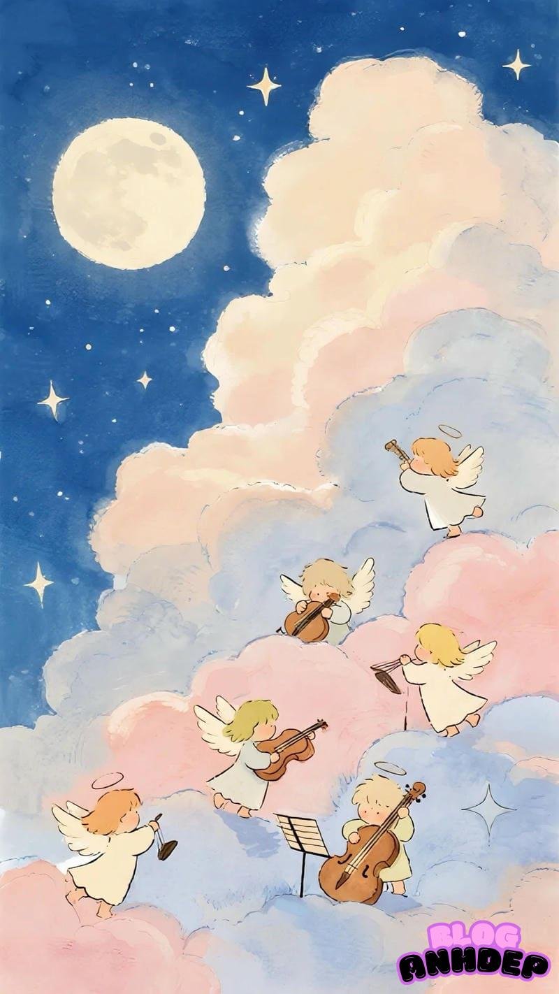 Ngắm hình nền âm nhạc cảm nhạc