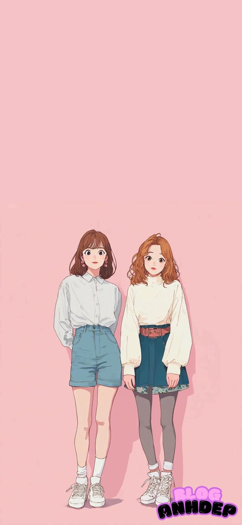 Ngắm hình nền bạn thân