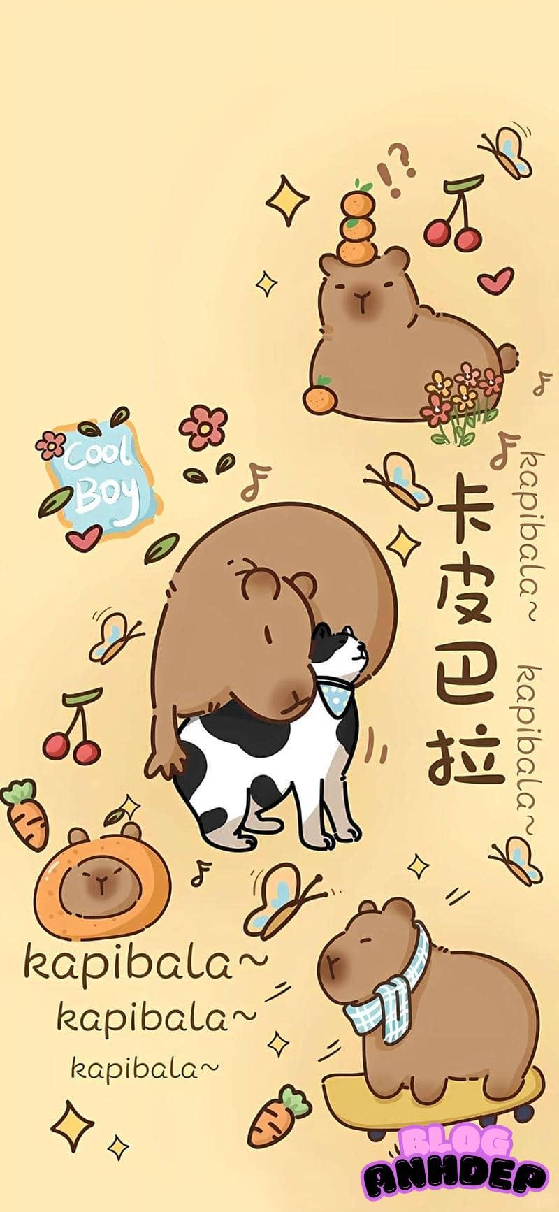 Ngắm hình nền capypara mới nhất