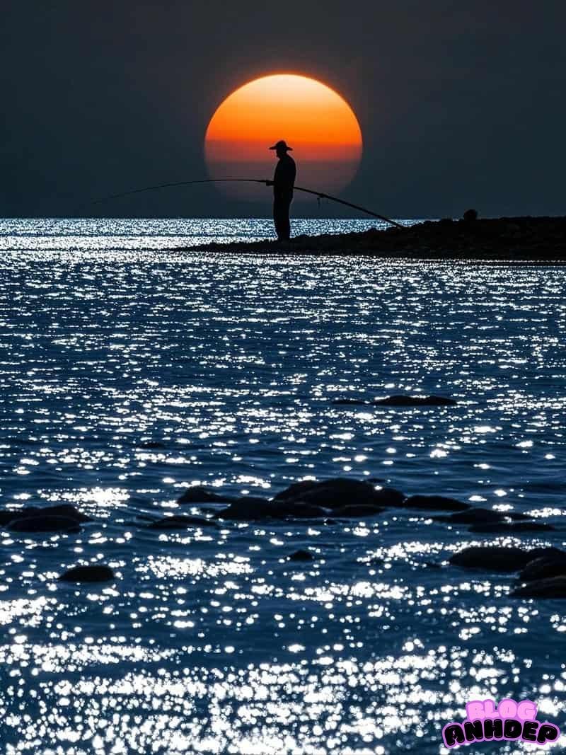 Ngắm hình nền câu cá thu hút