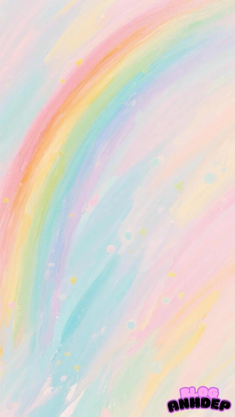 Ngắm hình nền cầu vòng mới nhất