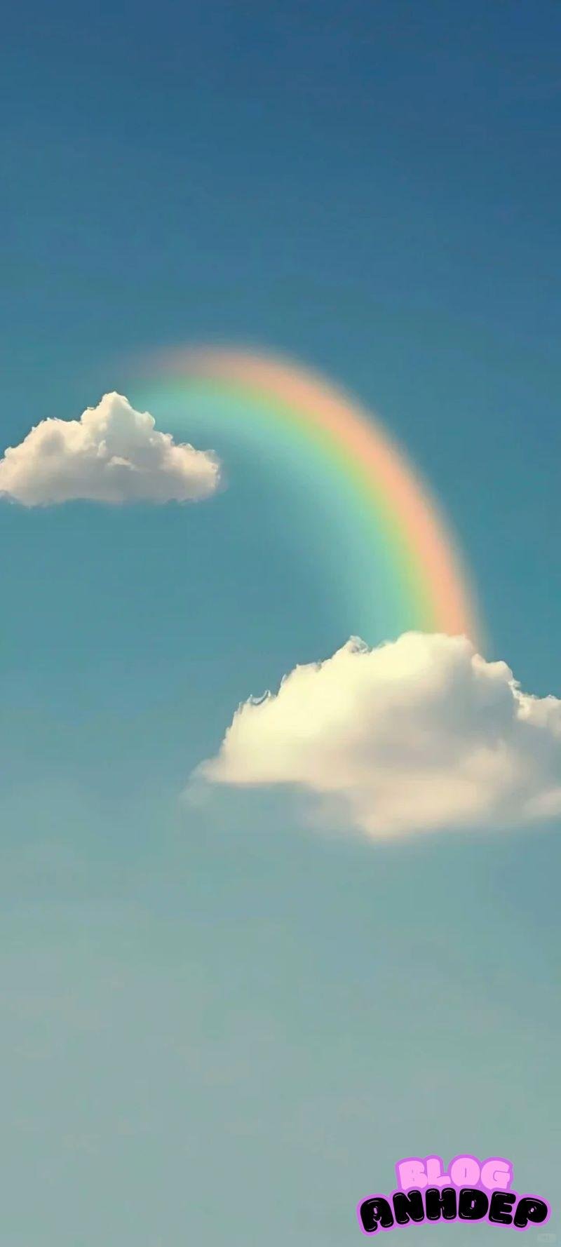 Ngắm hình nền cầu vòng thu hút