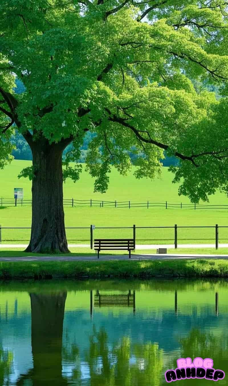 Ngắm hình nền cây xanh miễn phí