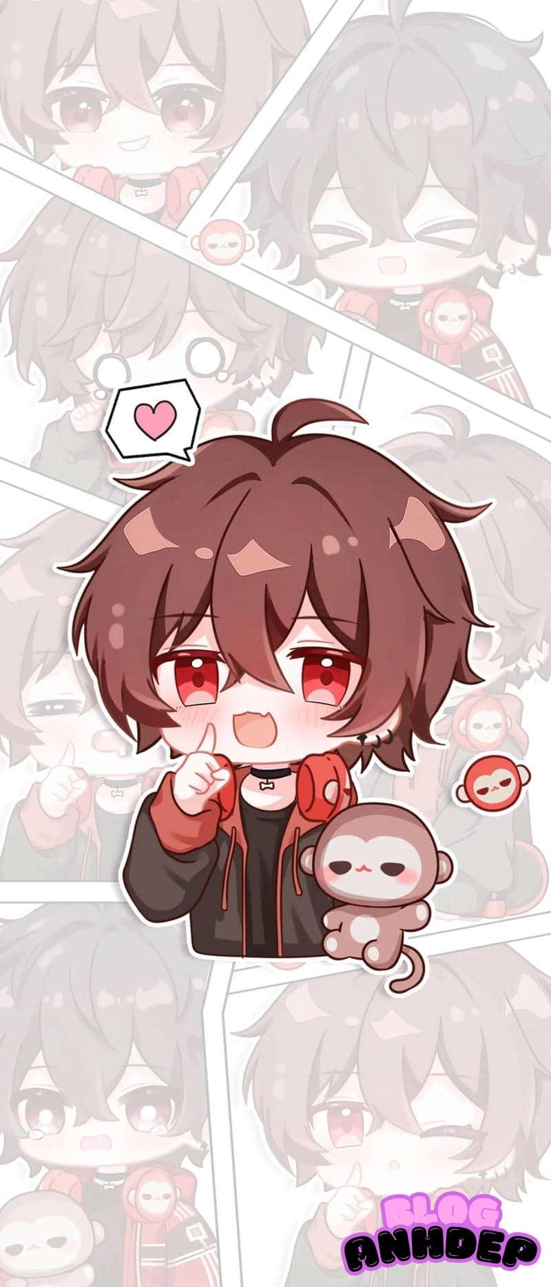 Ngắm hình nền chibi miễn phí