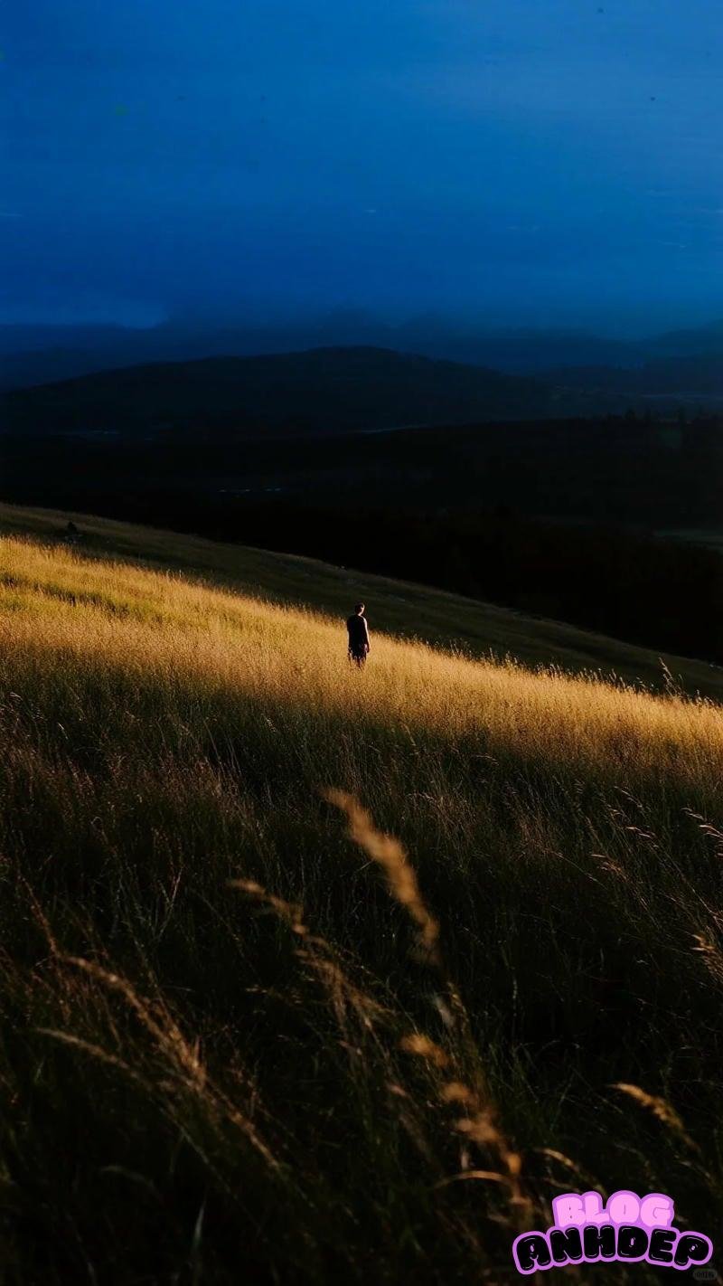 Ngắm hình nền cô đơn thu hút
