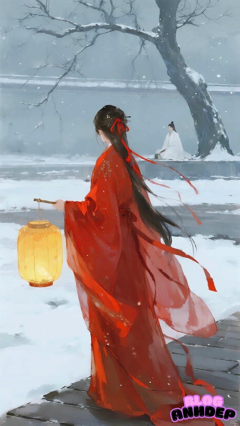 Ngắm hình nền cổ trang thu hút