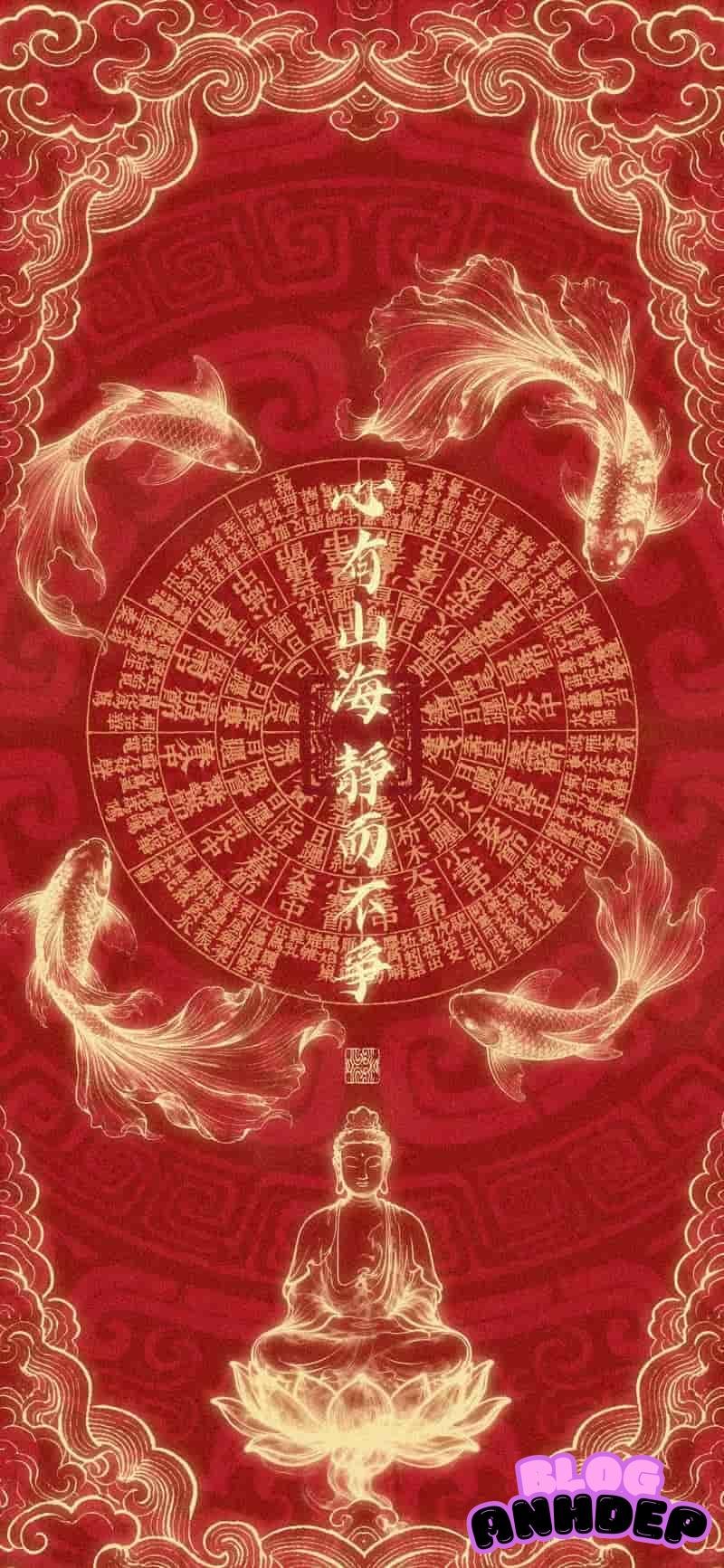 Ngắm hình nền đỏ thu hút