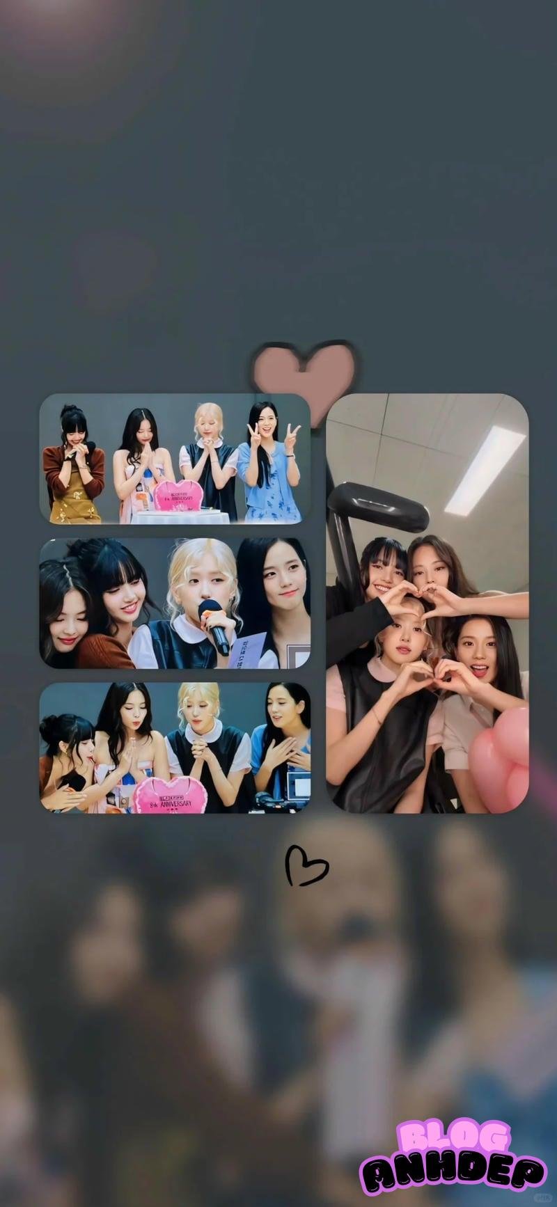 Ngắm nhìn hình nền black pink