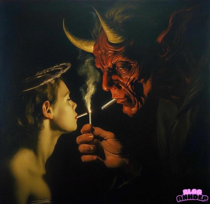 Tải ảnh hình nền ác quỷ siêu thực