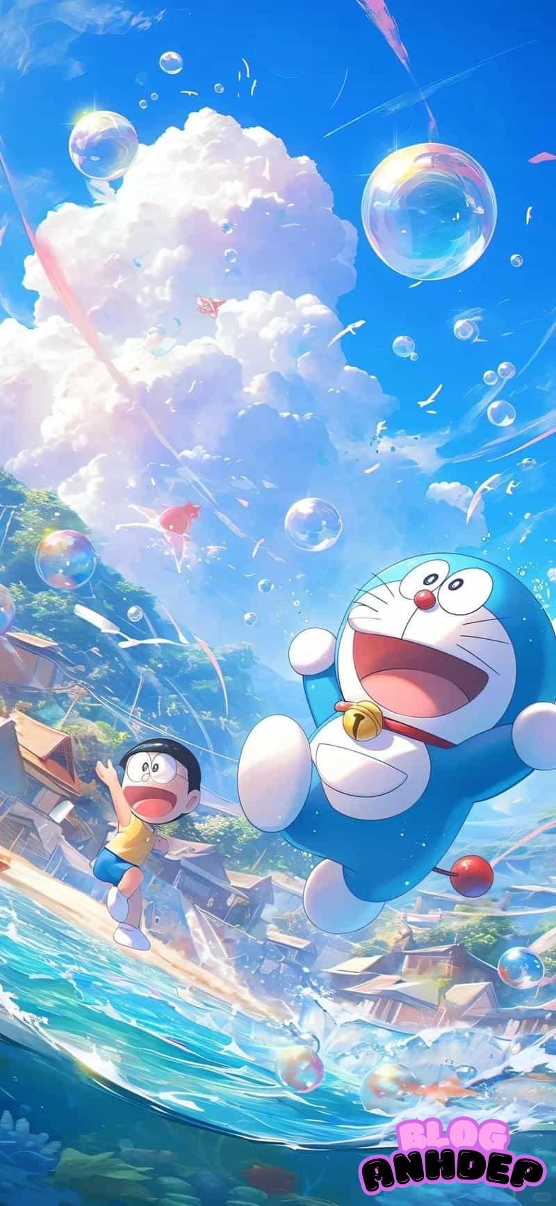 Tải bộ hình nền doraemon mới nhất