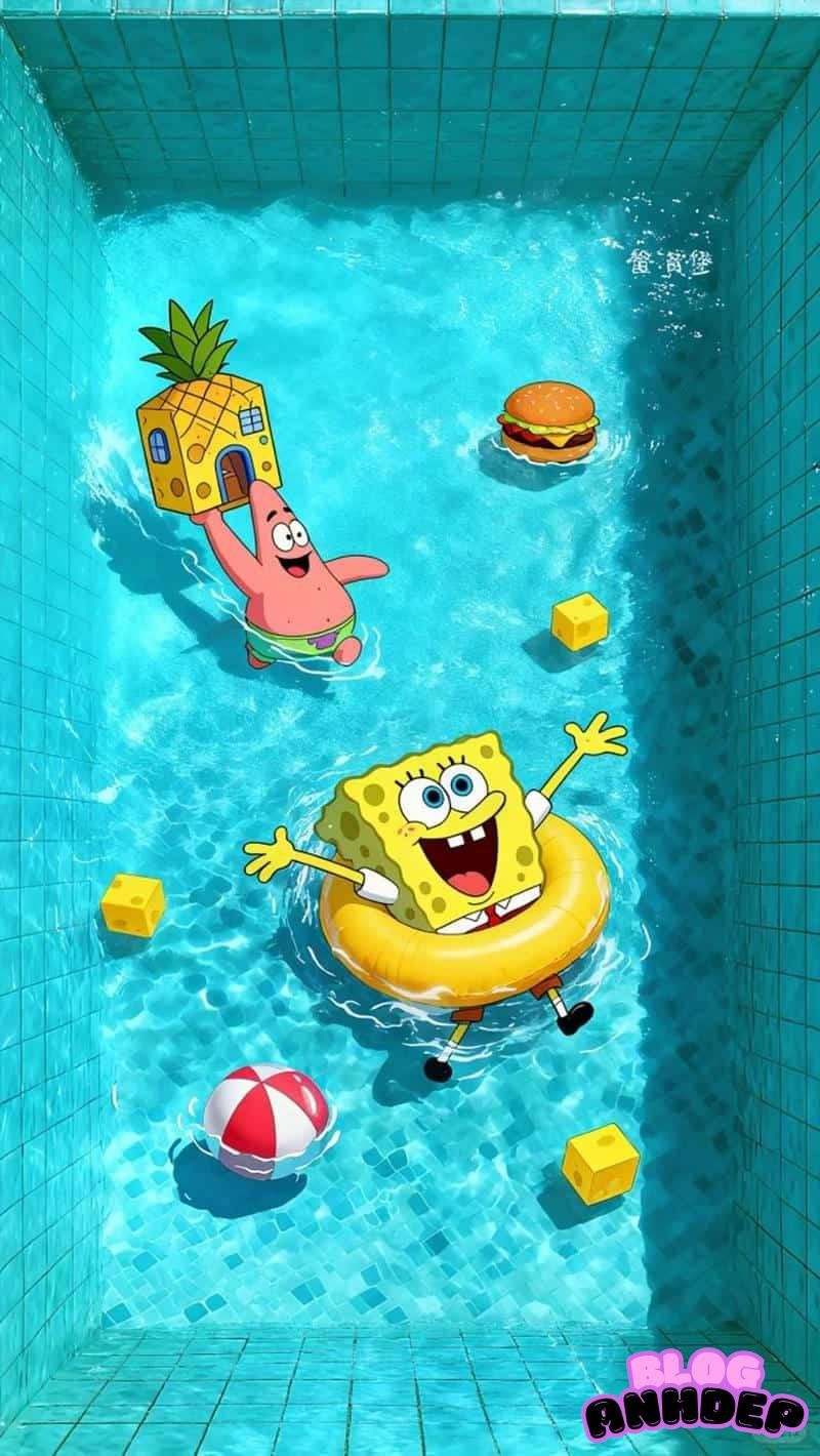 Tải hình nền bọt biển mới