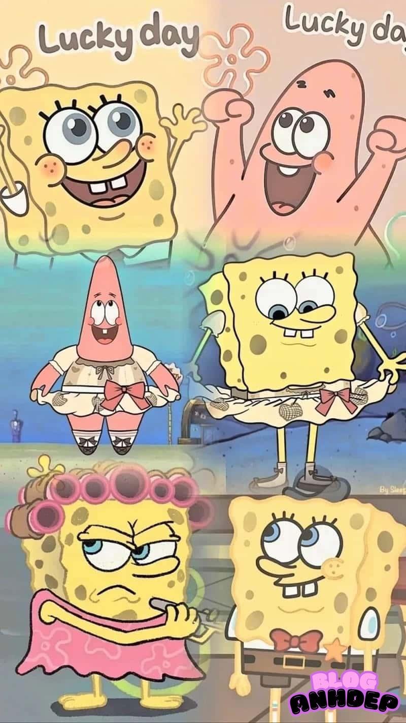 Tải hình nền bọt biển nổi bật