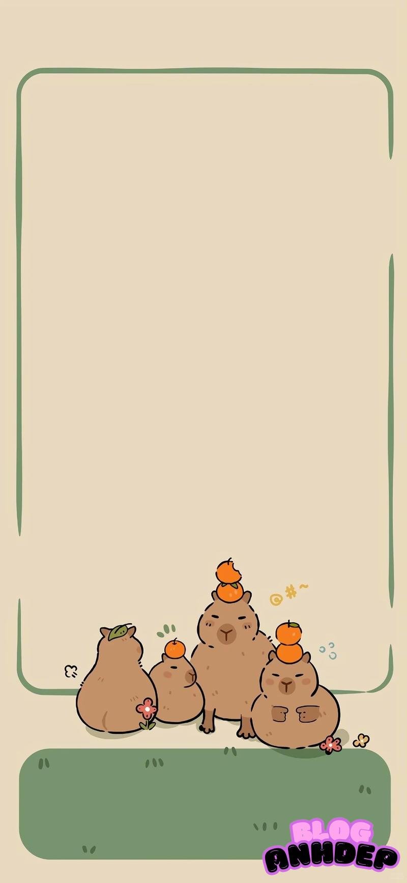 Tải về hình nền capypara chất lượng cao