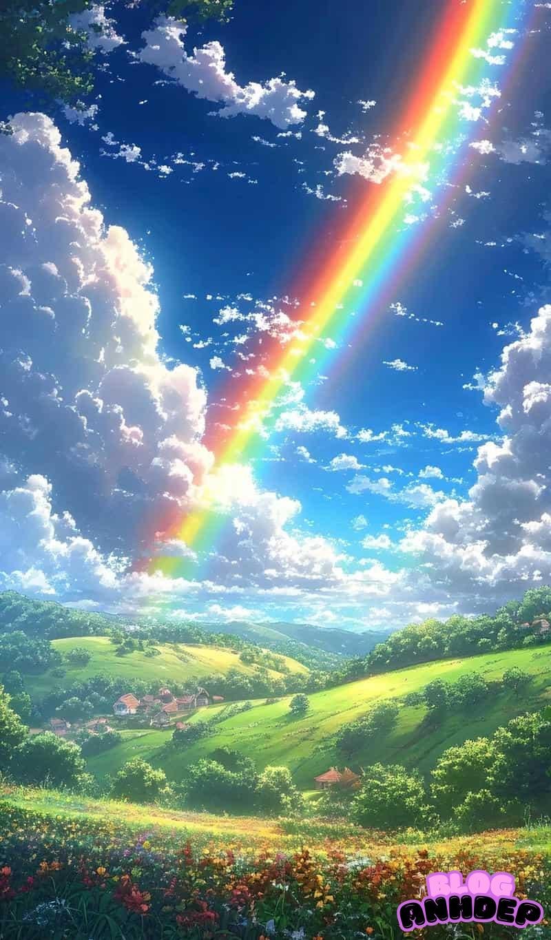 Tải về hình nền cầu vòng chất lượng cao