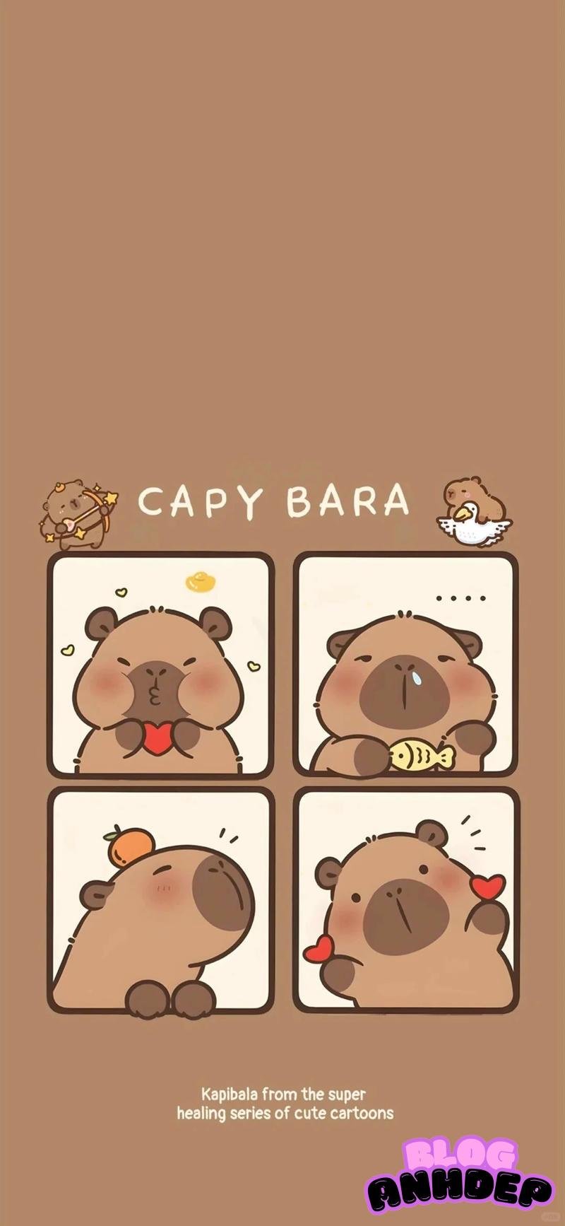 Tổng hợp hình nền capypara chất lượng