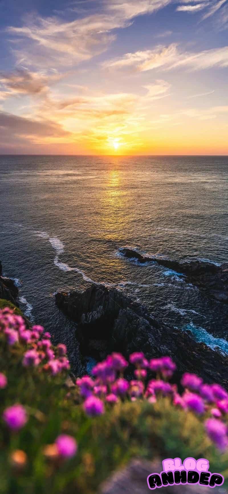 Xem ảnh hình nền bình minh nhẹ