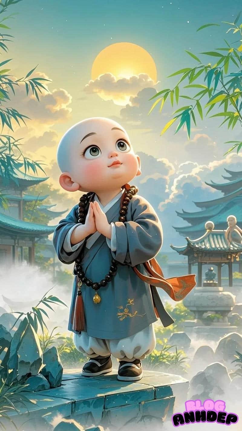 Xem hình nền chú tiểu chất lượng cao