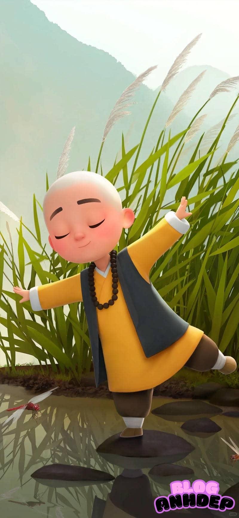 Xem hình nền chú tiểu đẹp