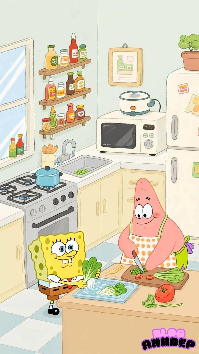 Xem nhanh hình nền bọt biển