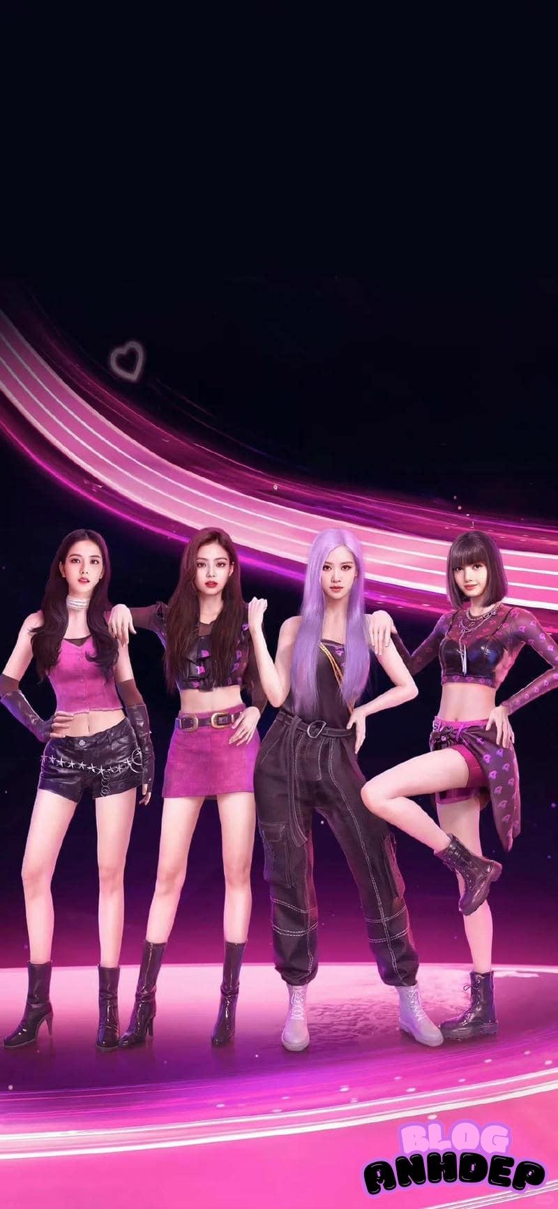 Xem tuyển tập hình nền black pink