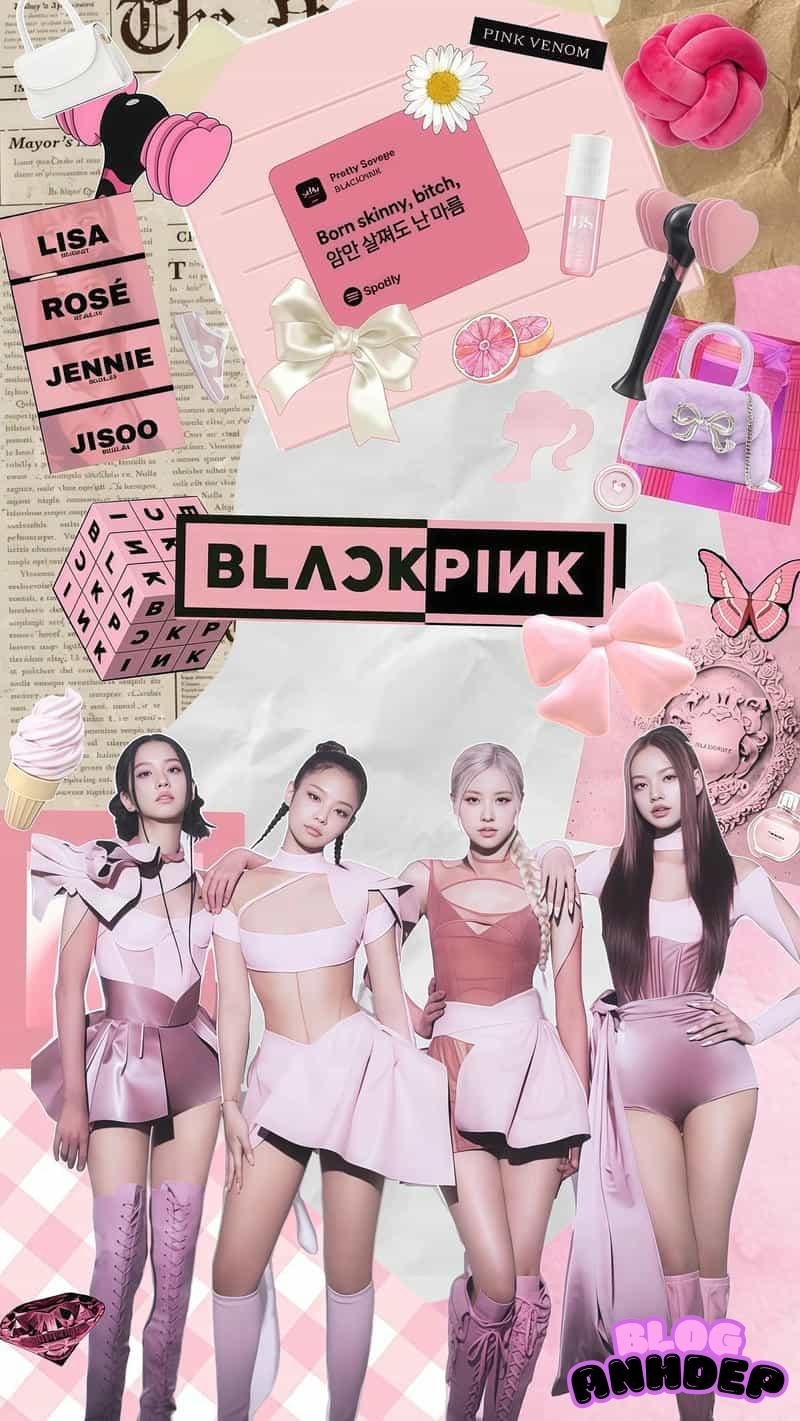 Xu hướng hình nền black pink