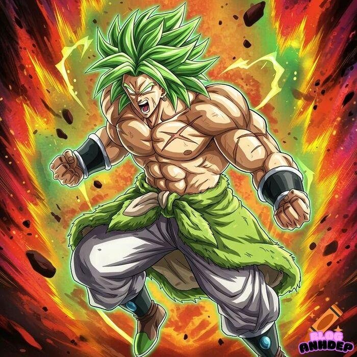 ảnh Broly ngầu full hd