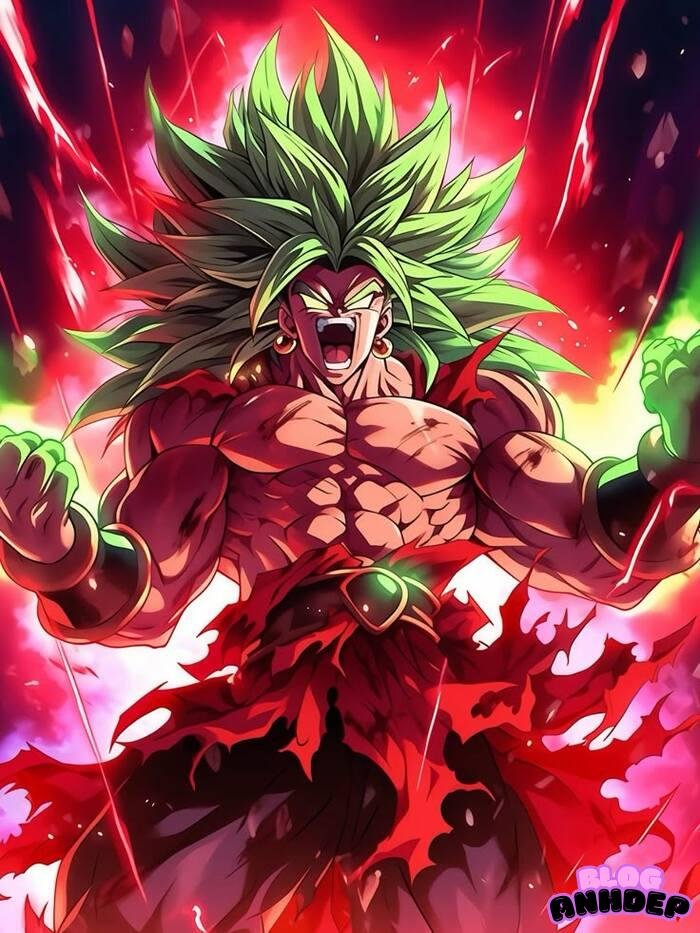 ảnh Broly ngầu hd