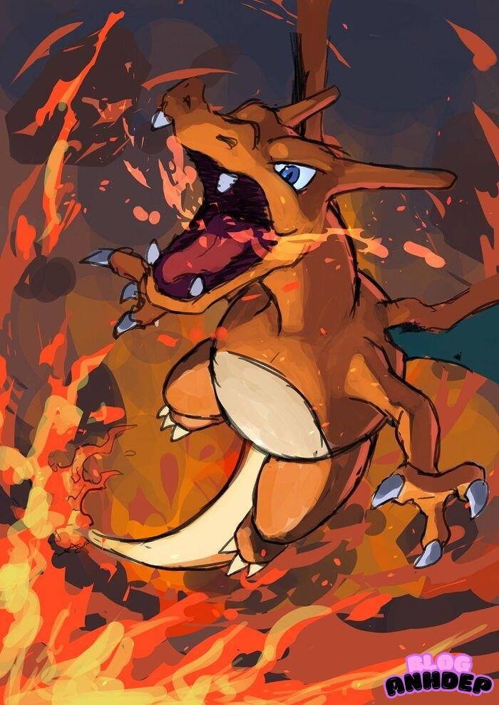ảnh Charizard cực chất