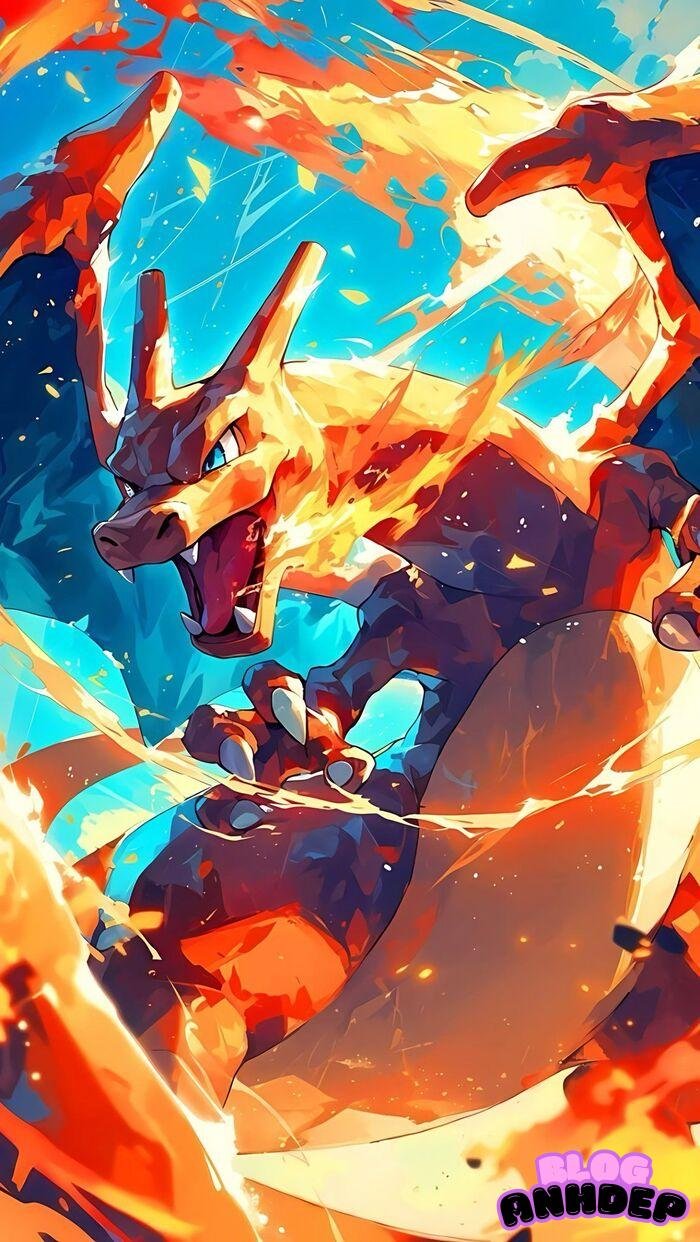 ảnh Charizard đẹp chất