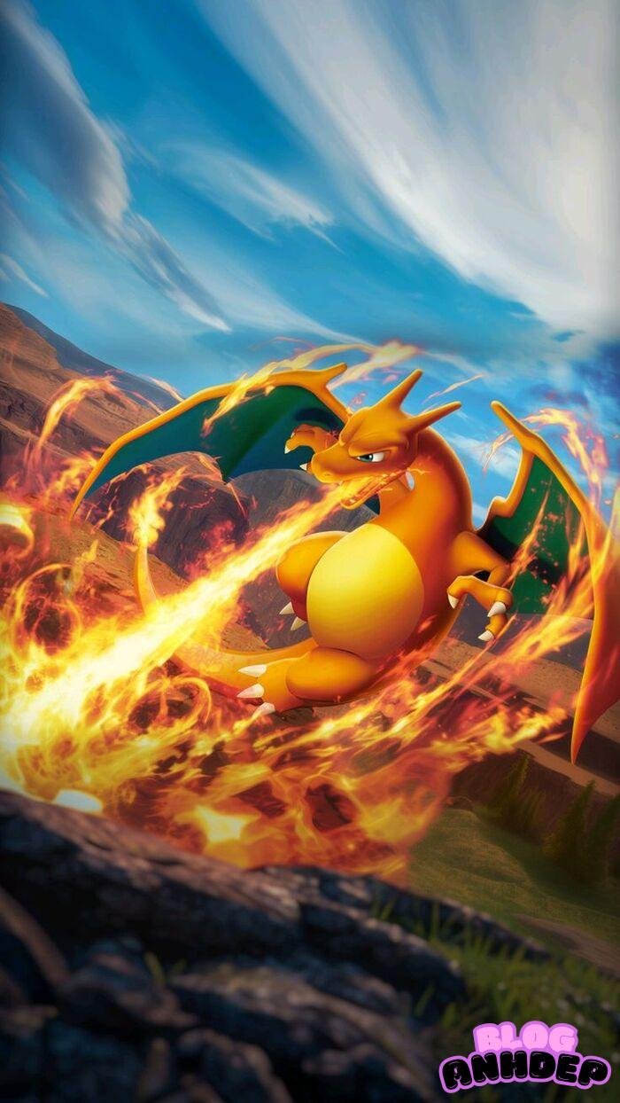 ảnh Charizard ngầu đẹp