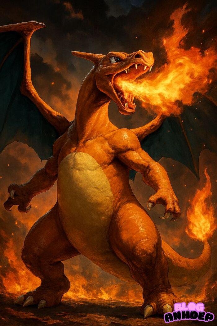 ảnh Charizard ngầu hot hd