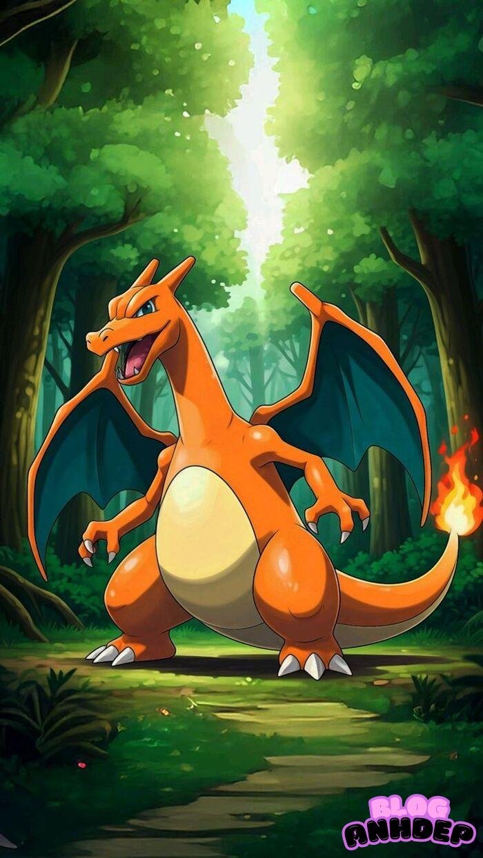 ảnh Charizard ngầu hot