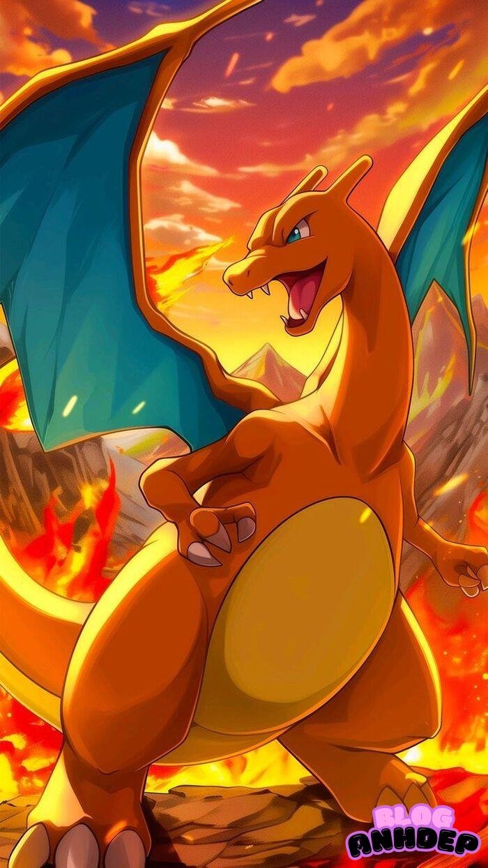 ảnh Charizard ngầu
