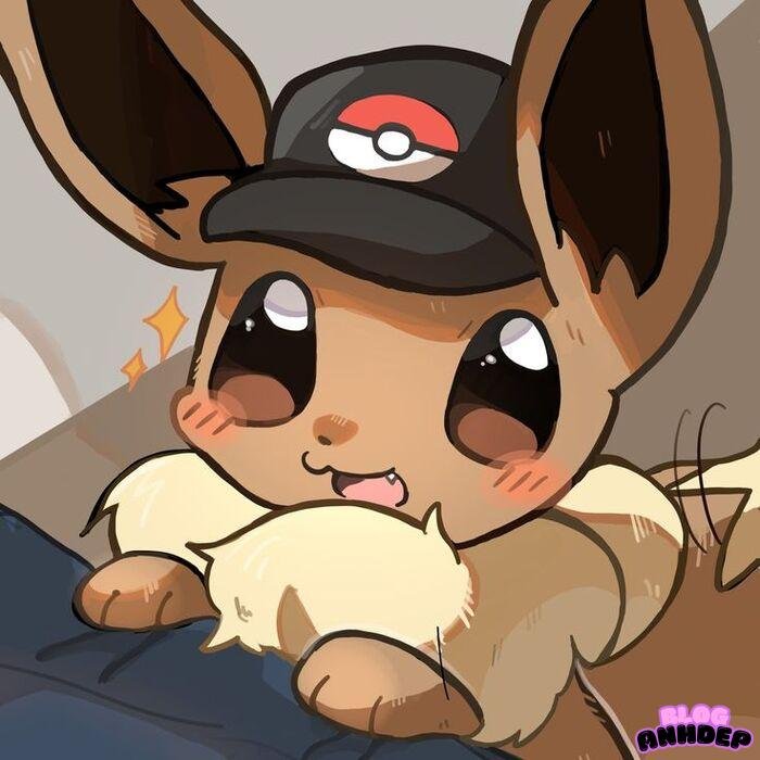 ảnh Eevee đáng yêu