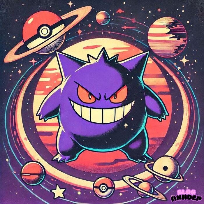 ảnh Gengar chất nhất