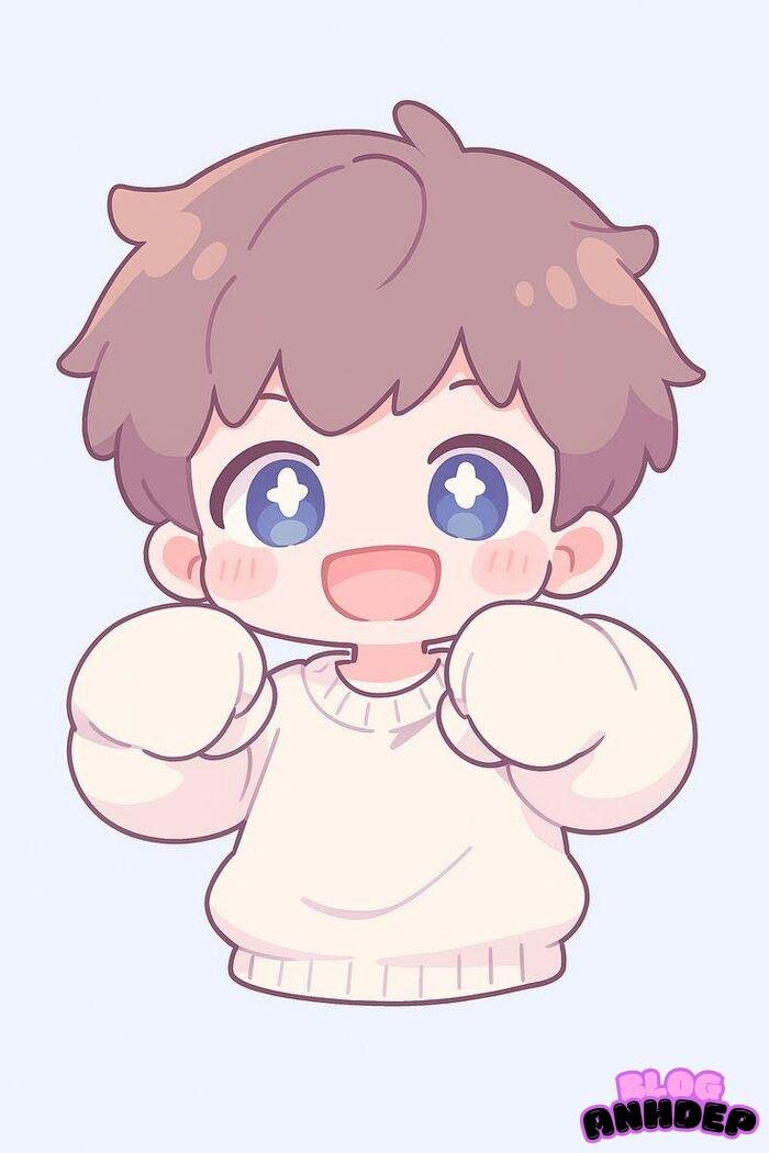 ảnh anime chibi boy siêu dễ thương